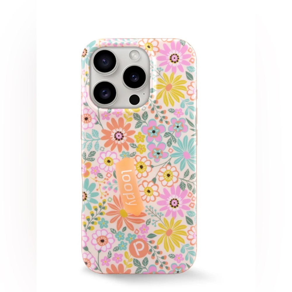 Loopy Case for iPhone 15 Pro Max- Floral Burst